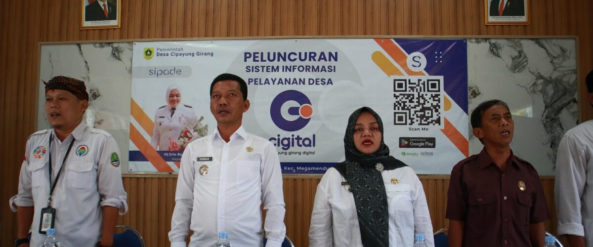 Launching cigital desa cipayung girang