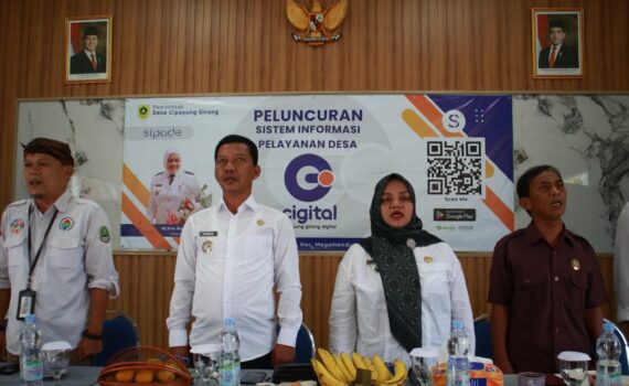Launching cigital desa cipayung girang